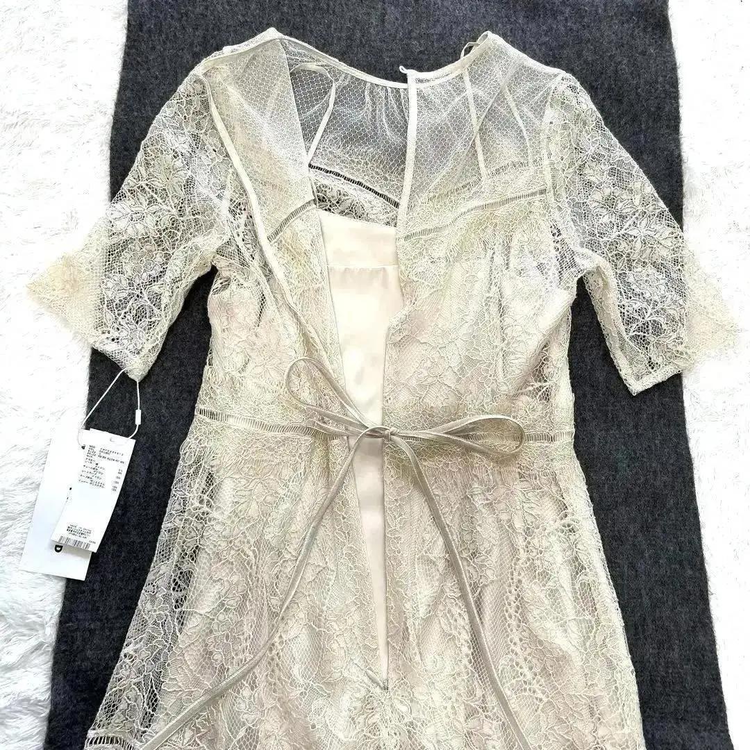 新品✨FRAY.i.d コンビネーションレースドレス ホワイト ロングワンピース 新品✨FRAY.i.d コンビネーションレースドレス ホワイト ロングワンピース