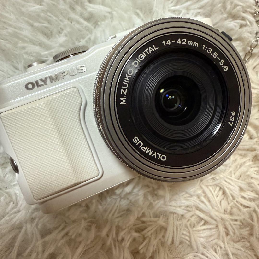 【中古品】OLYMPUS PEN Lite E-PL6 EZダブルズームキット