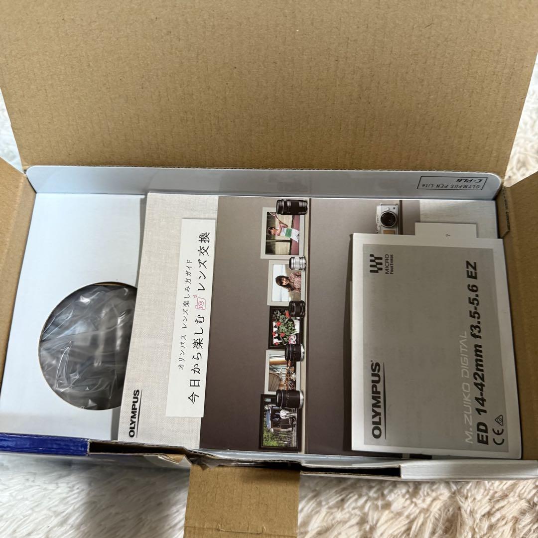 【中古品】OLYMPUS PEN Lite E-PL6 EZダブルズームキット