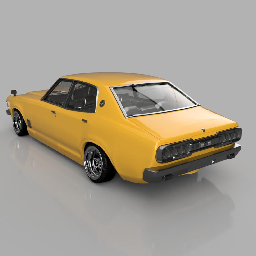 1/24スケール カーモデルキットタイプ「N-BU61 4ドア」 - メルカリ
