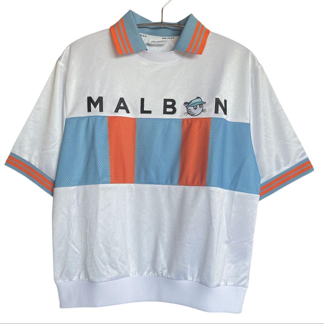 Malbon GOLF|ゴルフ|半袖シャツ|レディース|M
