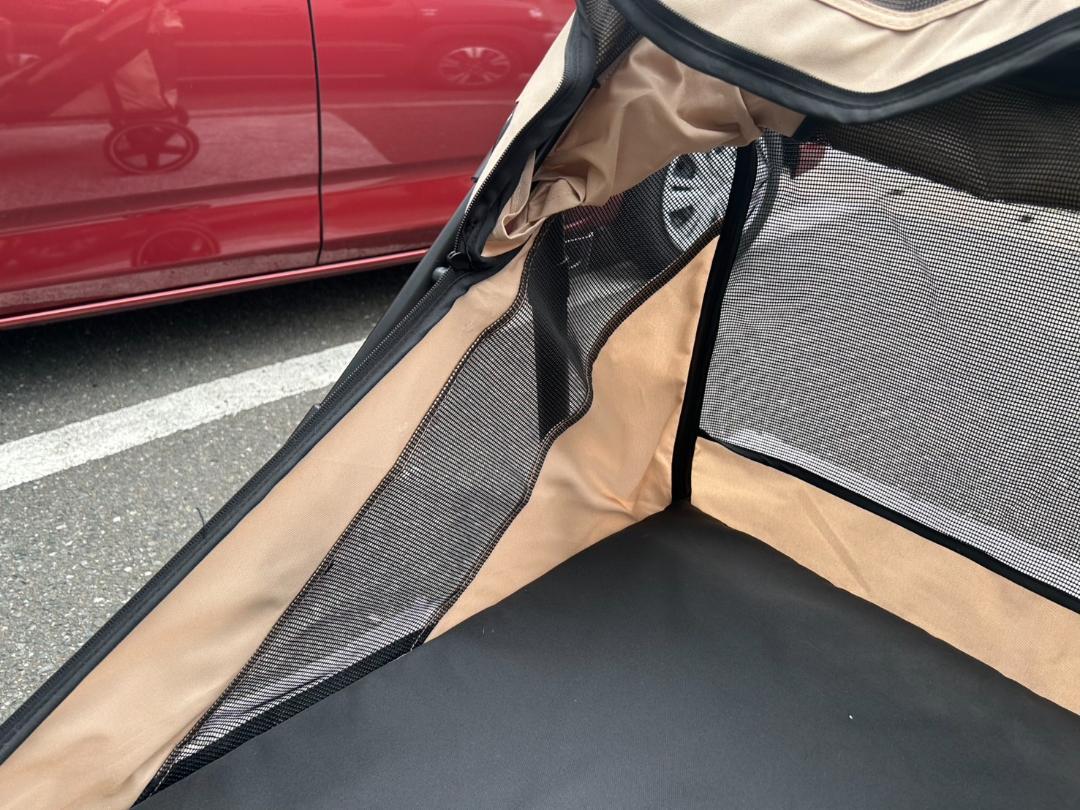 【福岡市限定】ペットカート 耐荷重60kg 大型犬対応 折りたたみ ストッパー付