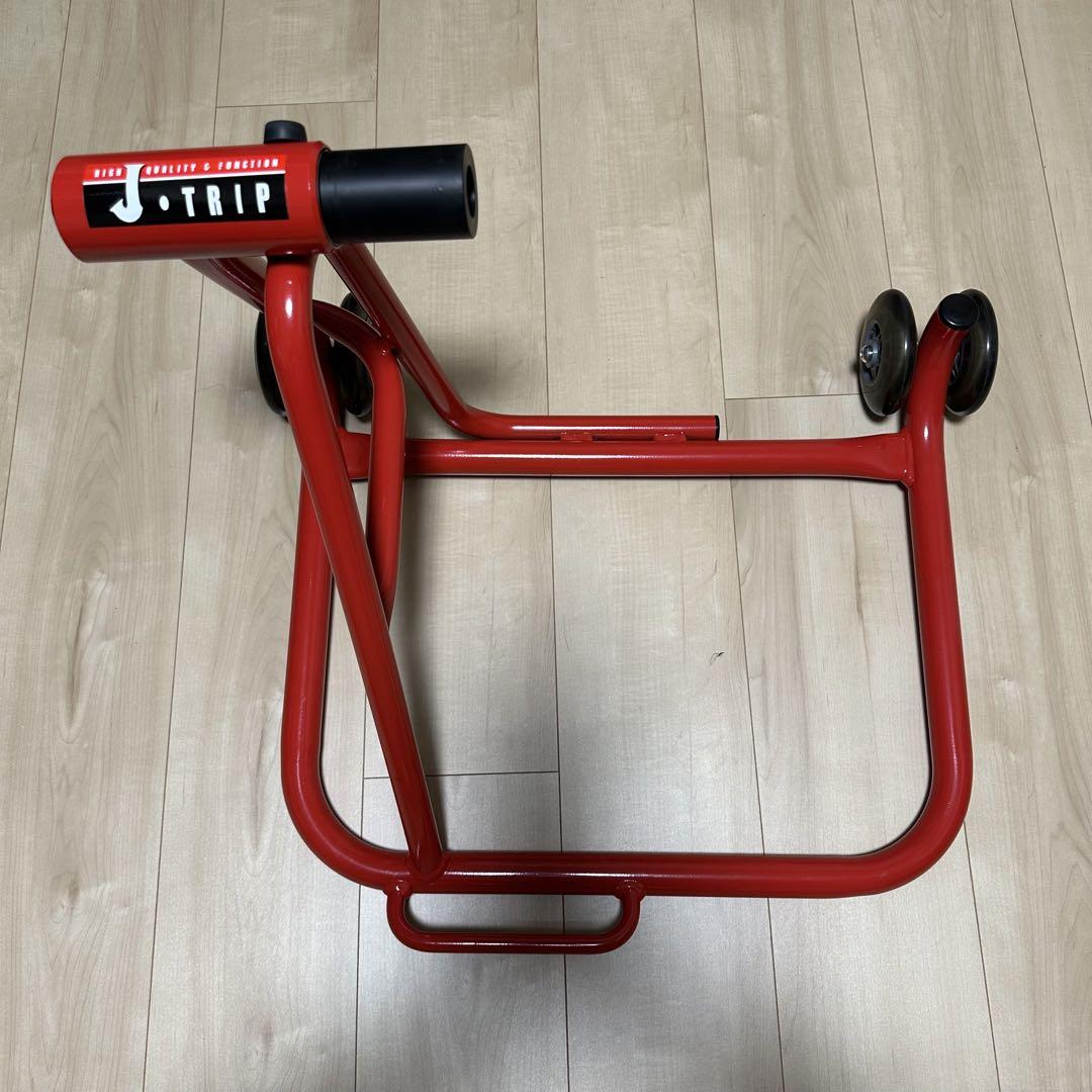 J-TRIP 片持ちローラースタンドJT-136 レッド＋シャフトJT135J J-TRIP 片持ちローラースタンドJT-136 レッド＋シャフトJT135J