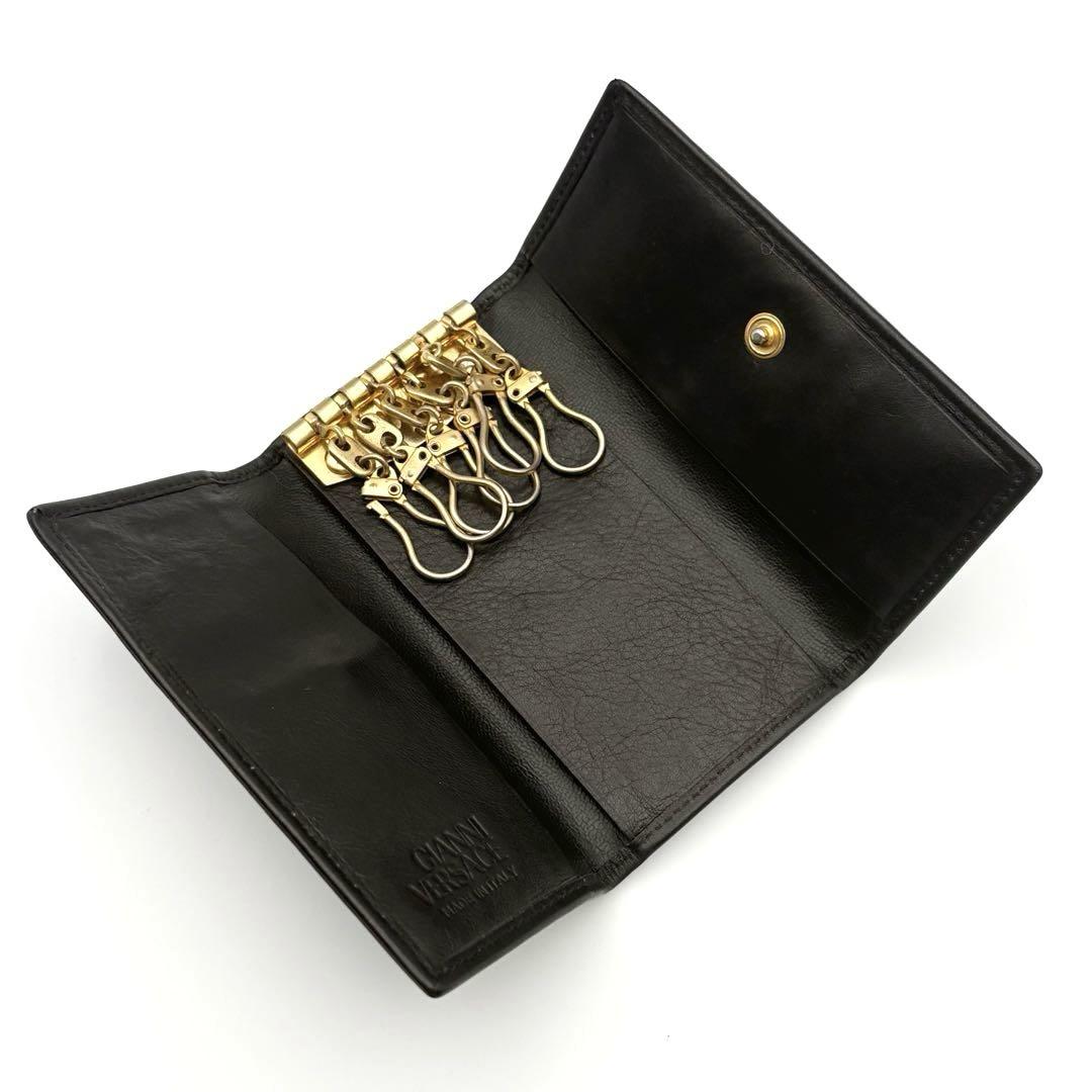 正規品 ヴェルサーチ Versace 6連キーケース メドゥーサ Medusa