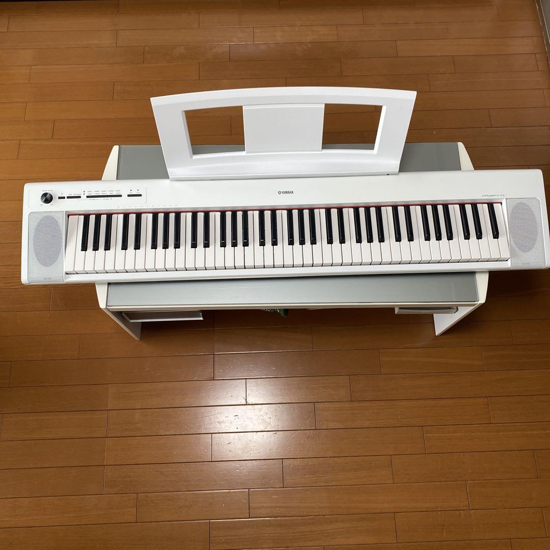 YAMAHAキーボード piaggero NP-32WH 2021年製 Amazon | ヤマハ YAMAHA 電子キーボード piaggero ホワイト NP