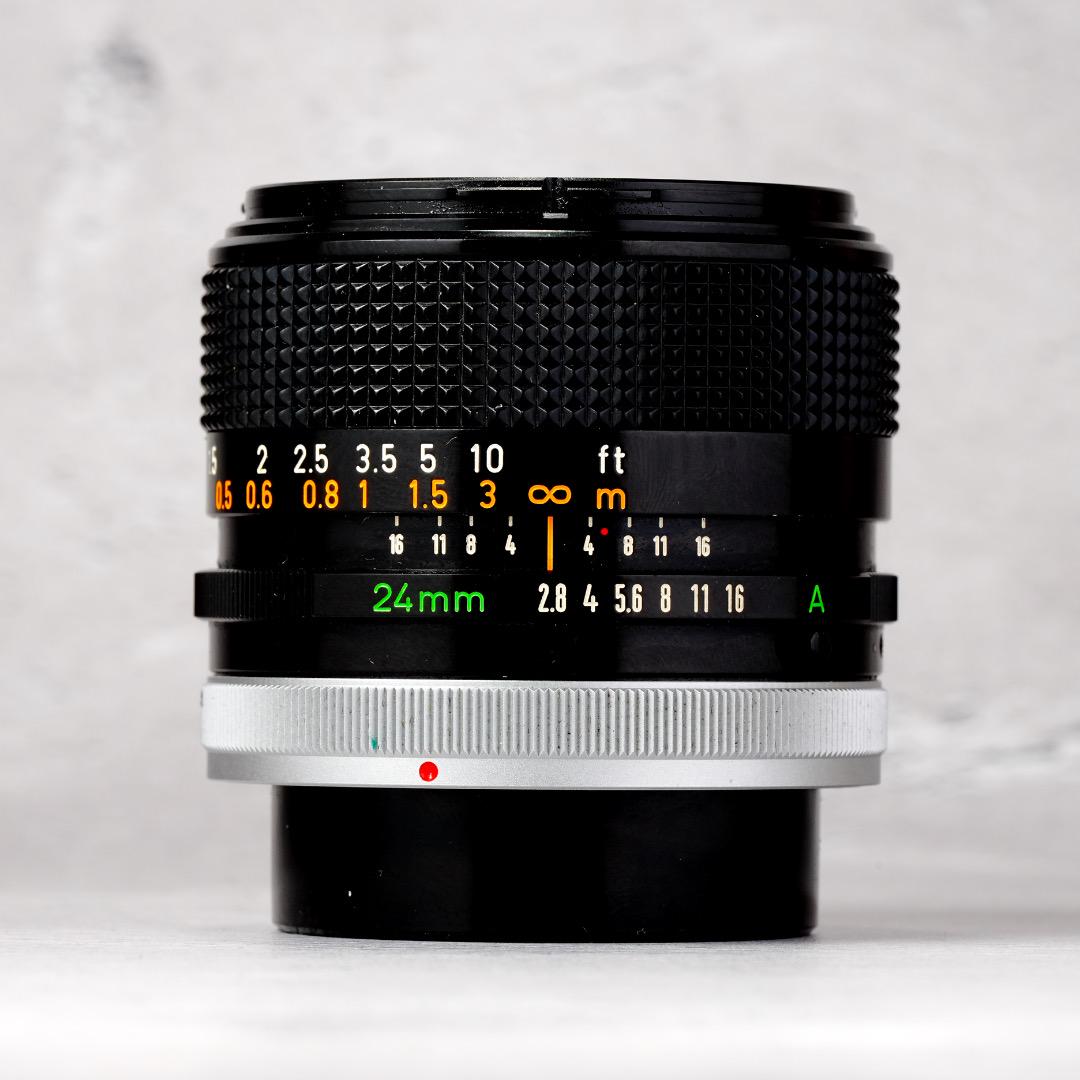 【ケース付き】動作◎ Canon FD 24mm F2.8 S.S.C 783