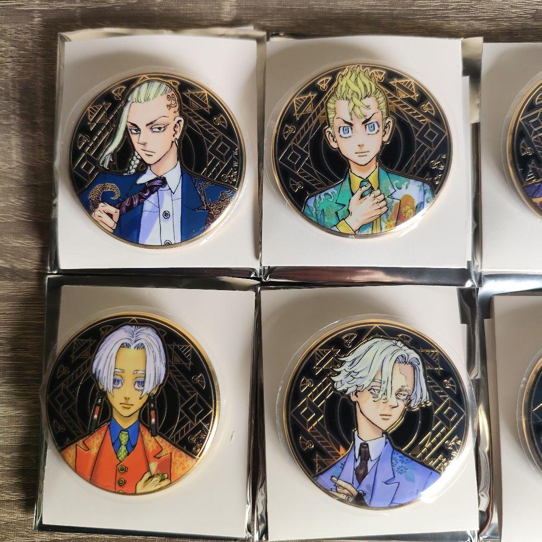東京リベンジャーズ アルティメタルバッジ ミニ色紙ABC 未開封 4点セット 東京リベンジャーズ 原画展 アルティメタルバッジコレクション