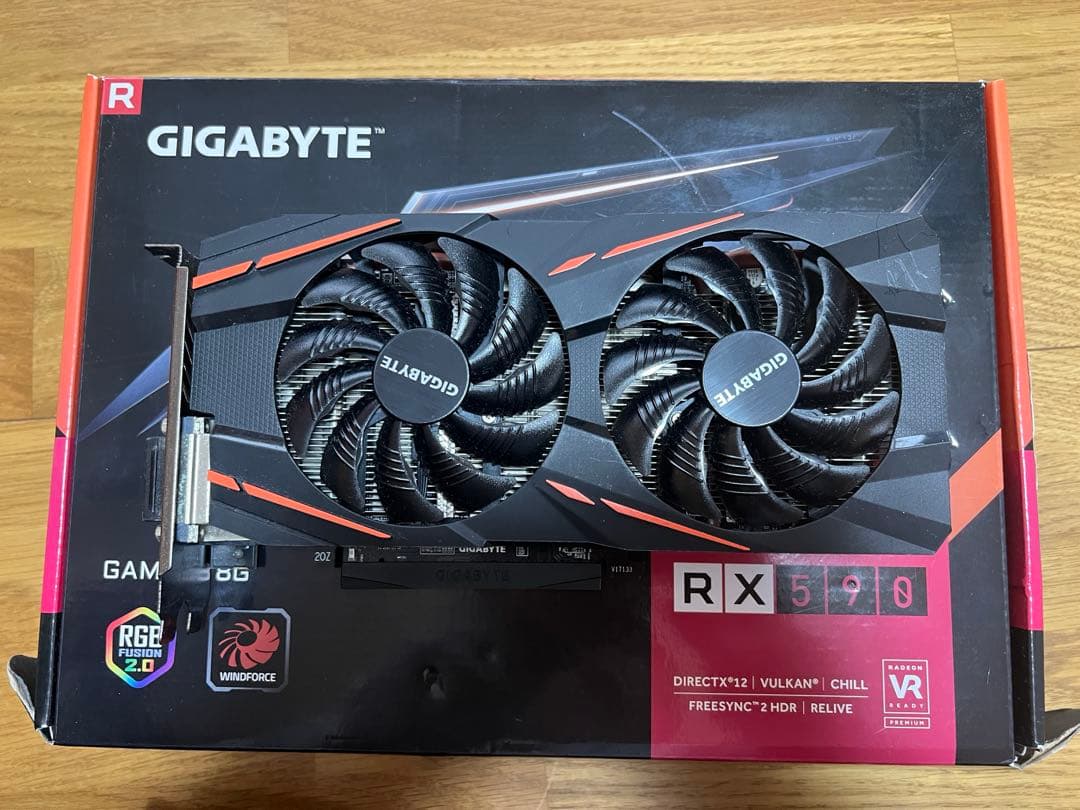 GIGABYTE RX 590 グラフィックボード