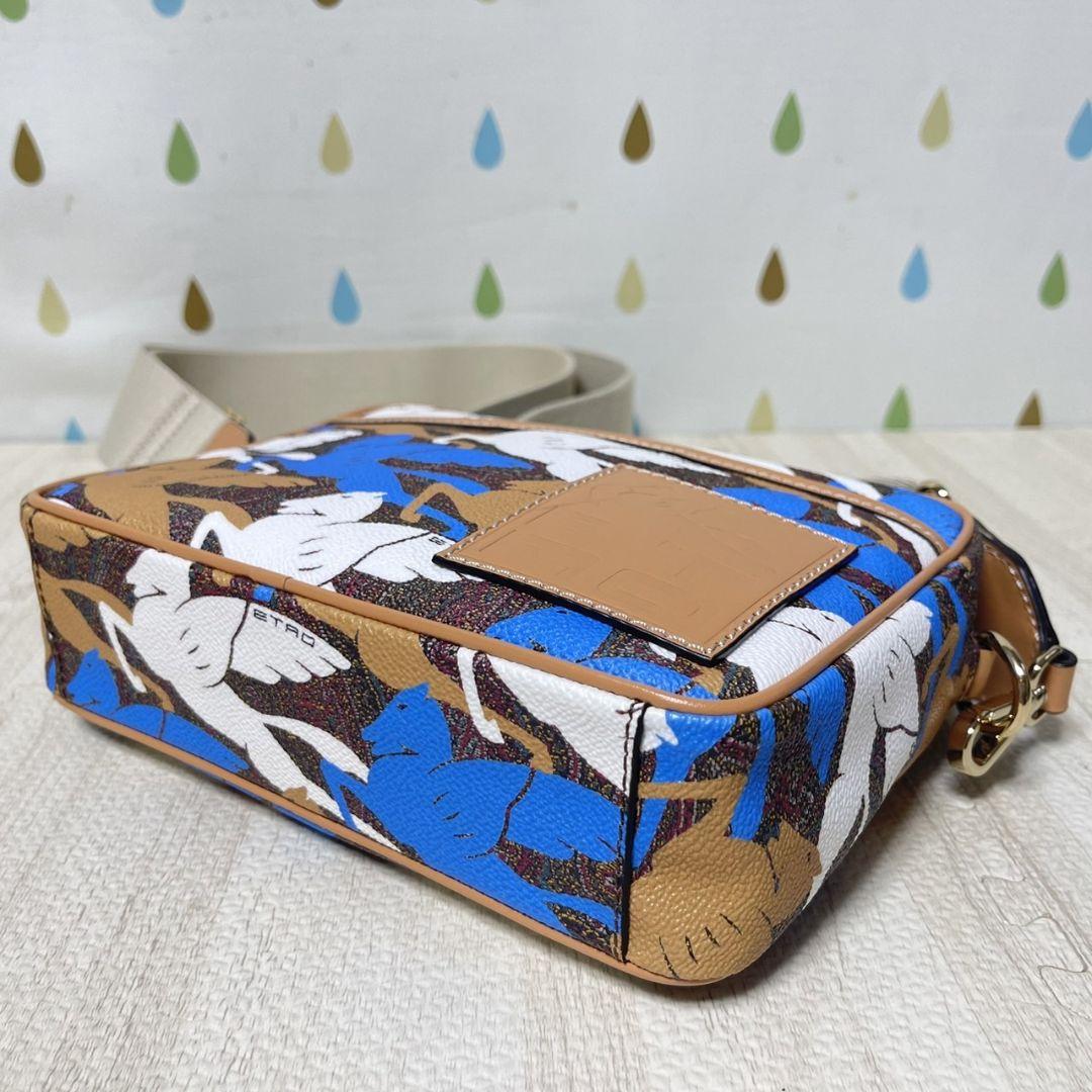 未使用 ETRO エトロ ペイズリー ペガサス ショルダー バッグ