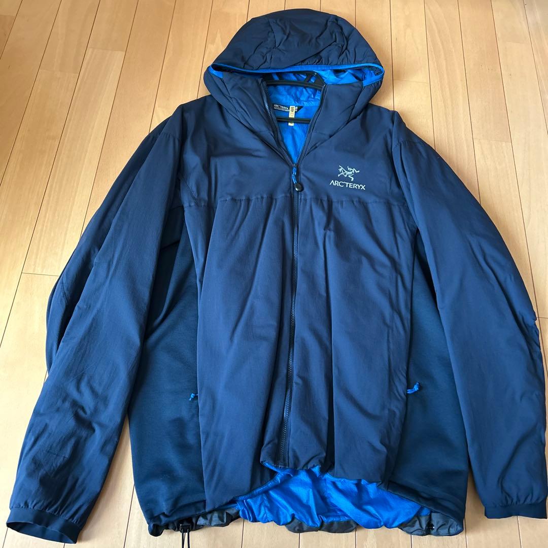 ARC TERYX フード付きジャケット ネイビーXL(LL)・ARC'TERYX