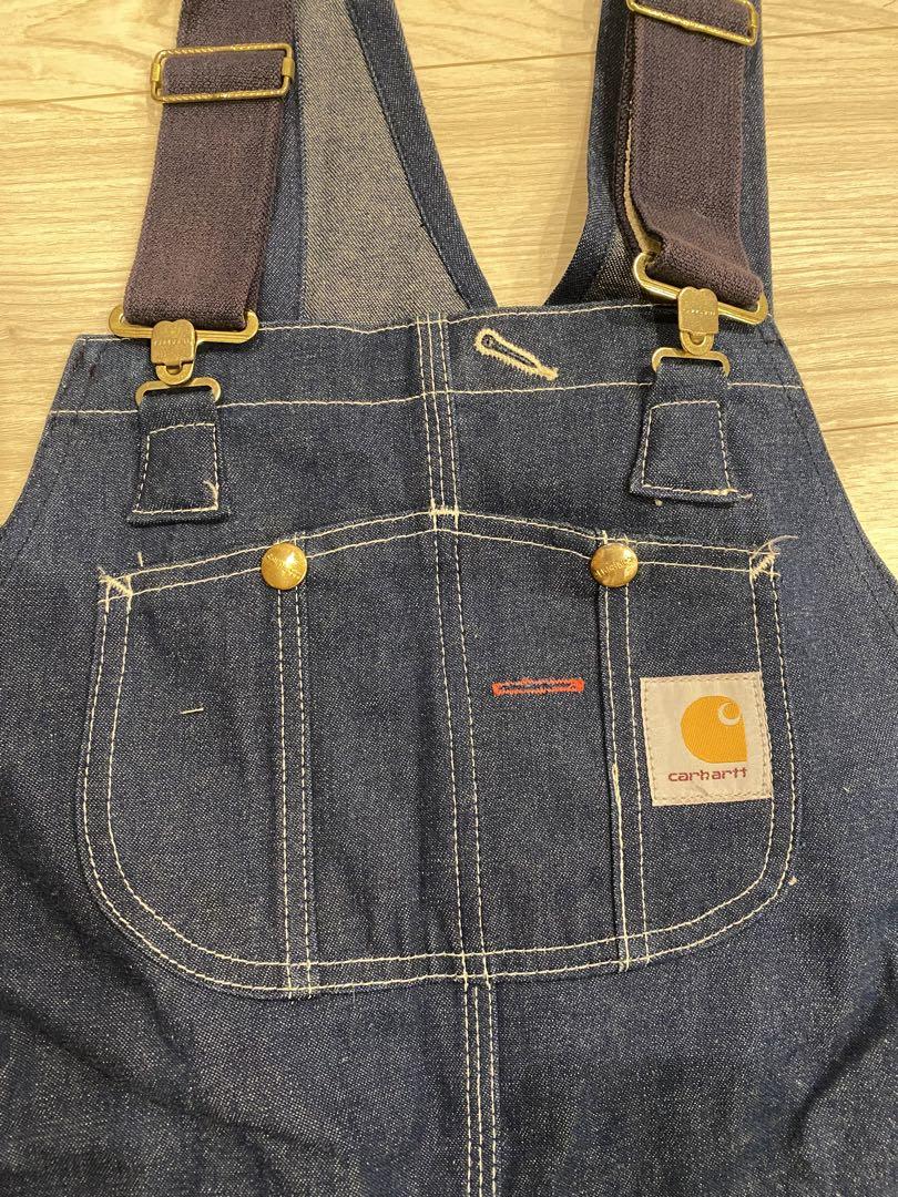 カーハート carhartt オーバーオール デニム - メルカリ