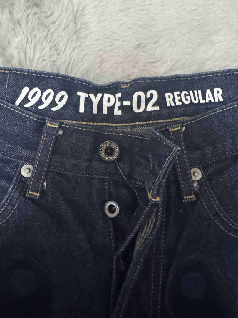 A BATHING APE BAPE シャーク刺繍デニム A BATHING APE - A BATHING APE アベイシングエイプ SHARK DENIM