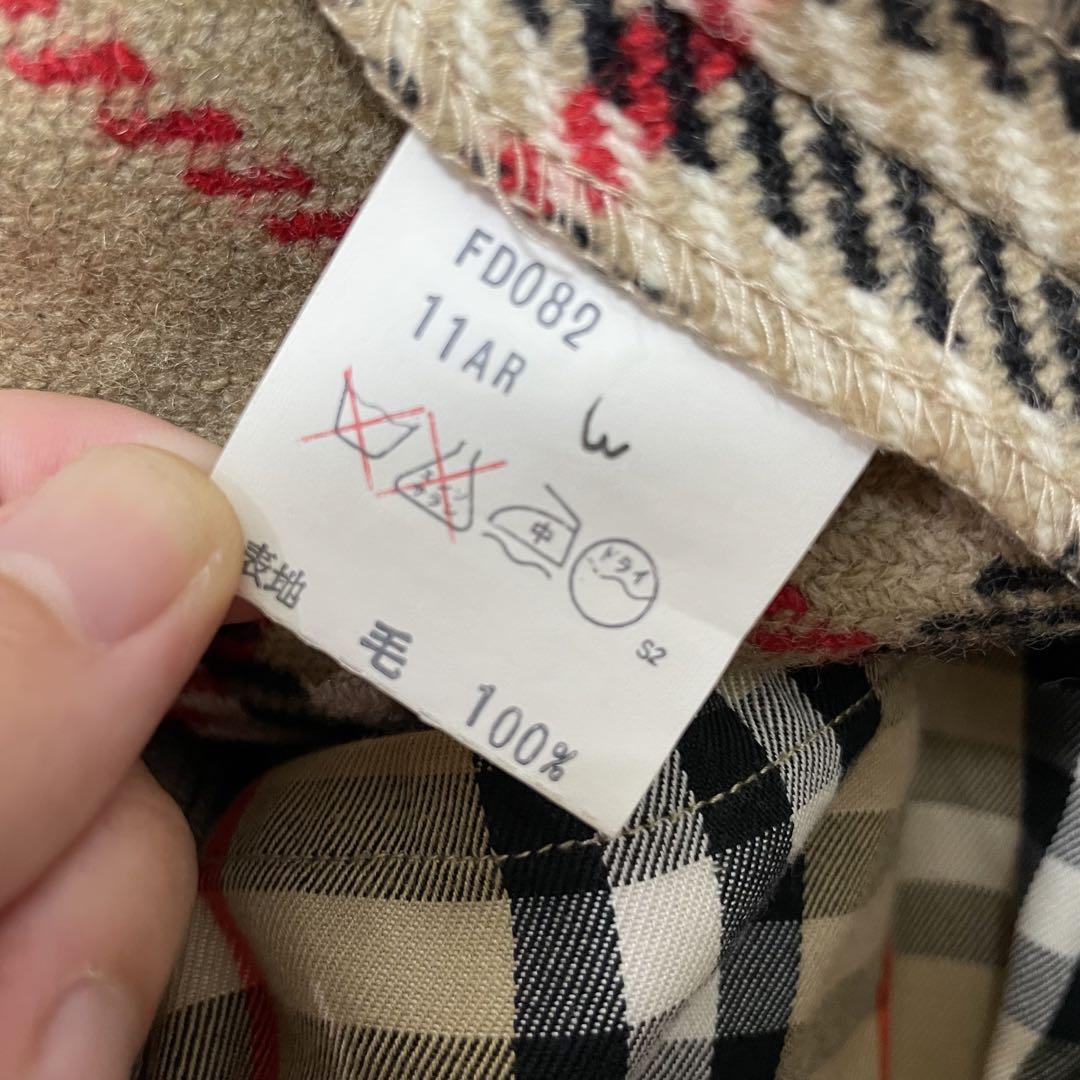 美品★バーバリー　ロングトレンチコート　ハニーベージュ　ノバチェック　ライナー付