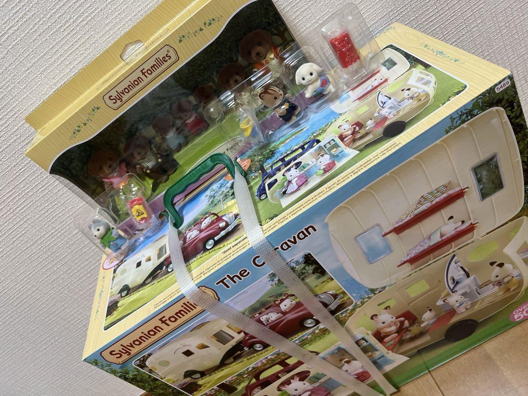 シルバニア　キャラバン　チョコレートラブラドール　赤ちゃん工作　くじ