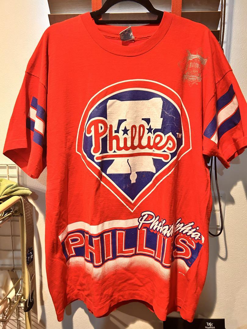 Phillies 赤シャツ　古着