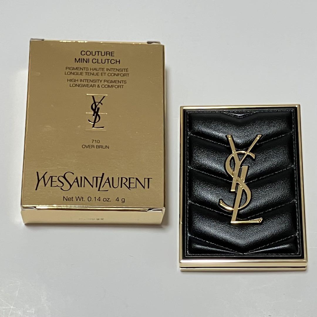イヴ・サンローラン　クチュールミニクラッチ 710 ＜アイシャドウ＞ 新品