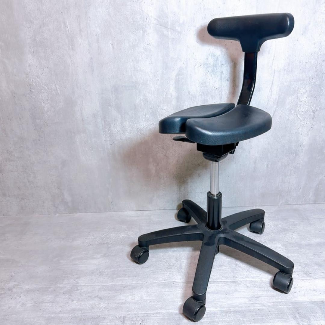 良品! アーユルチェア オクトパス ブラック ayur chair 姿勢矯正 良品! アーユルチェア オクトパス ブラック ayur chair 姿勢矯正