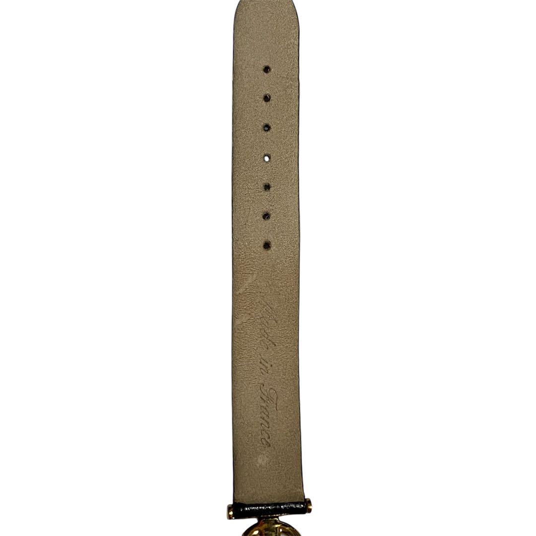 【稼動品】グッチ　腕時計　黒文字盤　6300L レディース　電池交換済み 稼動品】グッチ 腕時計 黒文字盤 6300L レディース 電池交換済み