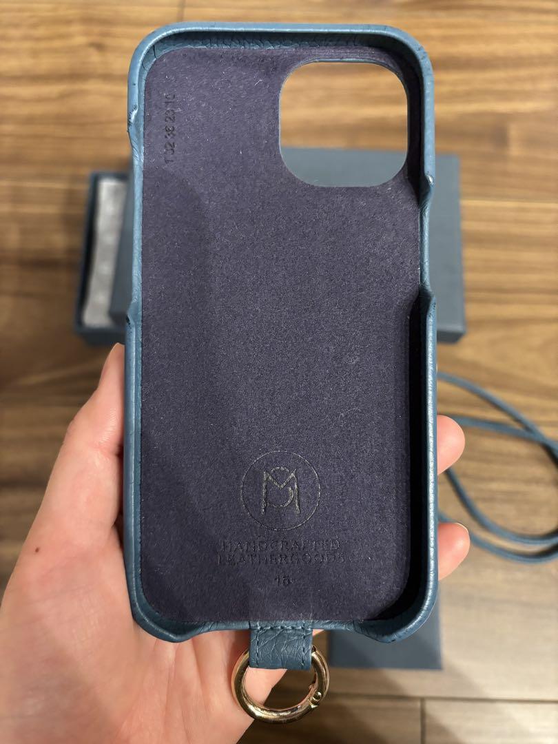 MAISONdeSABRÉ iPhone15 ストラップ付きケース