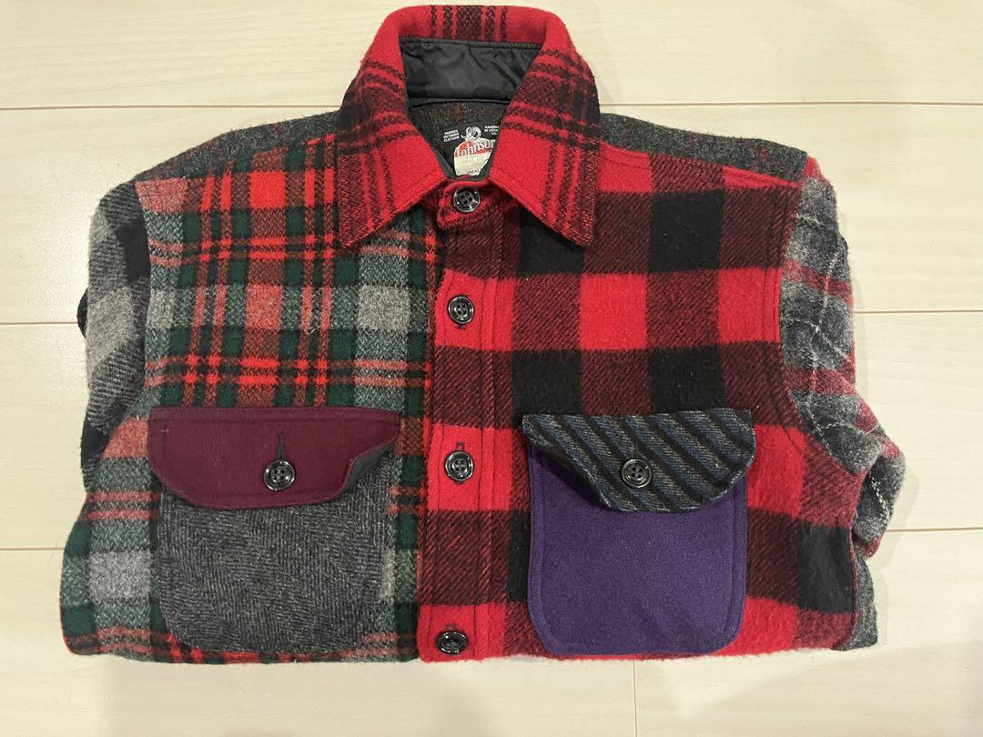 Johnson Woolen Mills  ウールシャツジャケット SMALL
