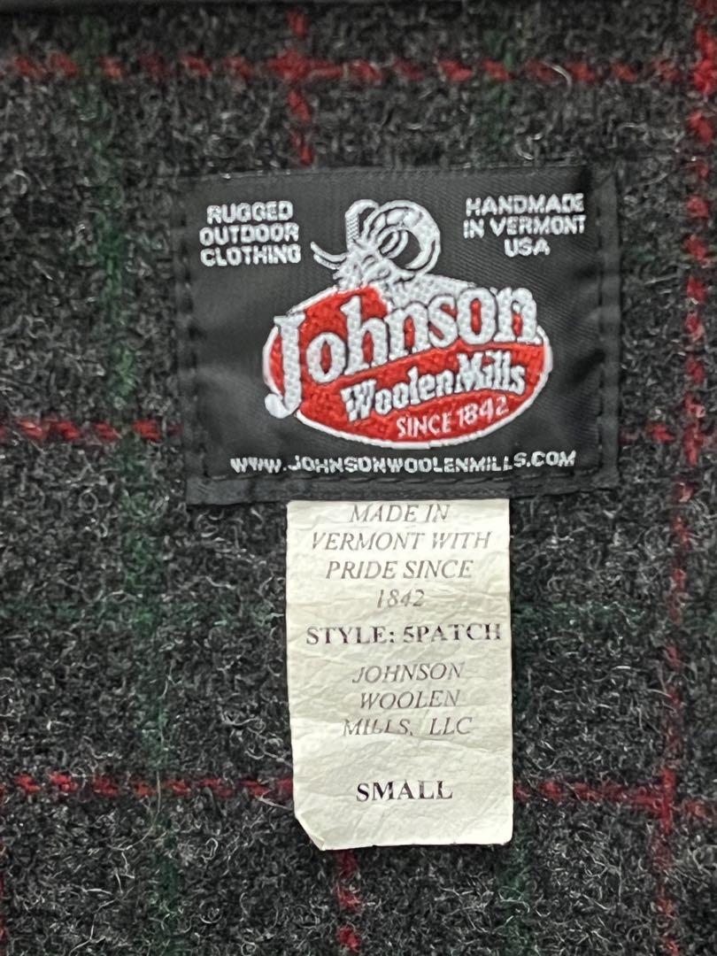 Johnson Woolen Mills  ウールシャツジャケット SMALL