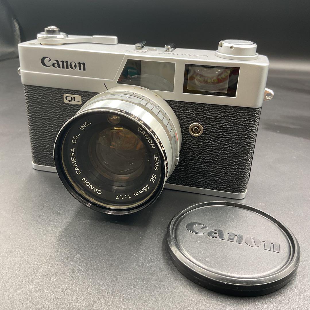 Canon QL 17 レンジファインダーカメラ45mm f/1.7 動作未確認 Lomopedia: Canon Canonet GIII QL 17 · Lomography