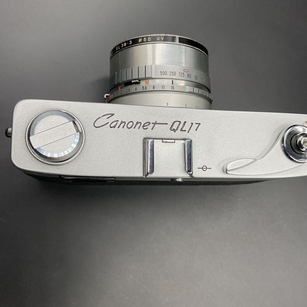 Canon QL 17 レンジファインダーカメラ45mm f/1.7 動作未確認 Lomopedia: Canon Canonet GIII QL 17 · Lomography