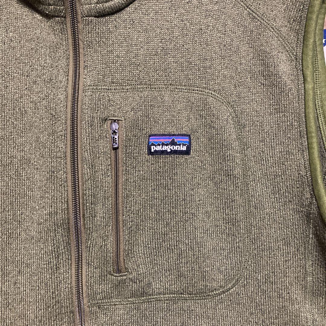 patagonia(パタゴニア) フリースベスト オリーブグリーン XL