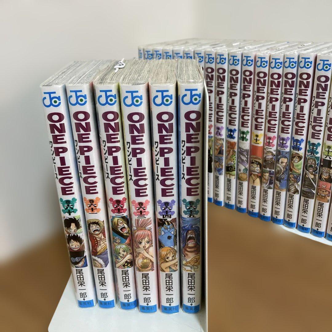 ワンピース　漫画　零巻、1〜65巻 ワンピース 零巻、1〜65巻 - メルカリ