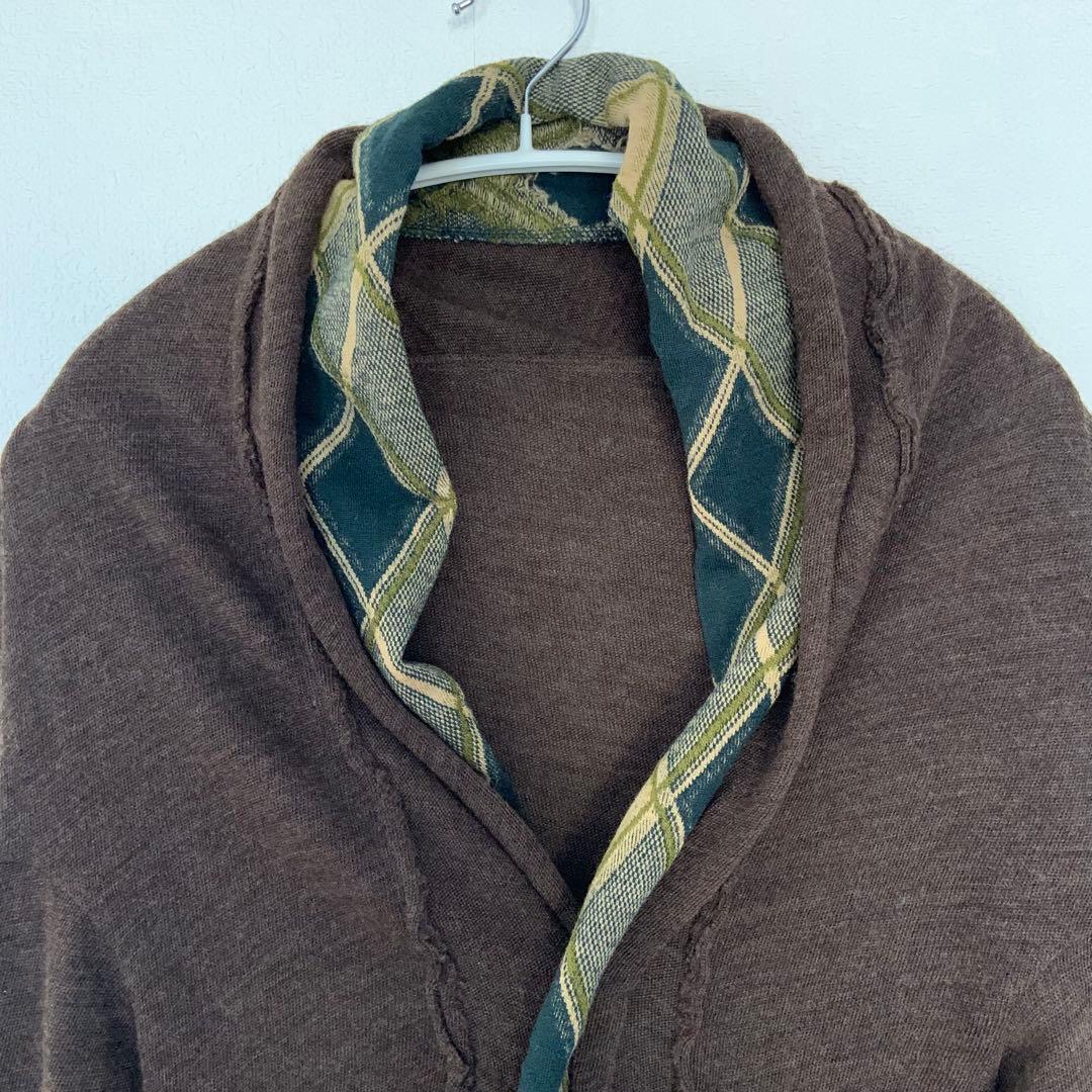 Y's ヨウジヤマモト カーディガン ブラウン Y's ヨウジヤマモト カーディガン ブラウン