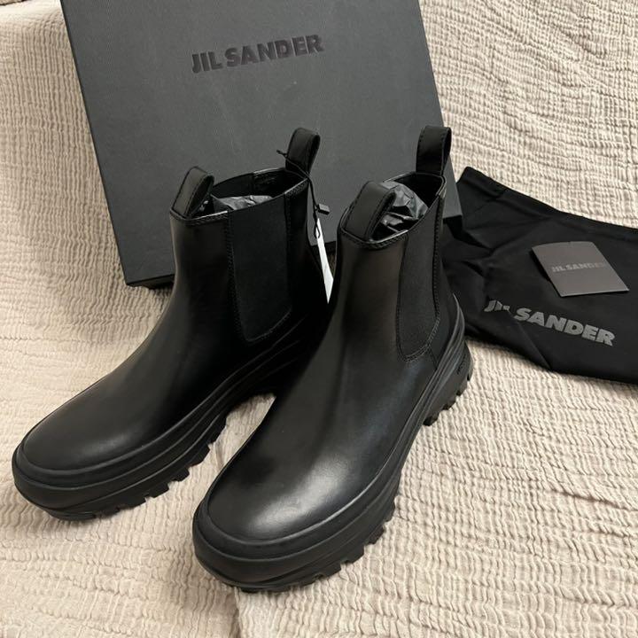 Jil Sander チェルシーブーツ 【SALE/77%OFF】 販売カスタムオーダー JIL SANDER チェルシーブーツ サイズ36 ブーツ