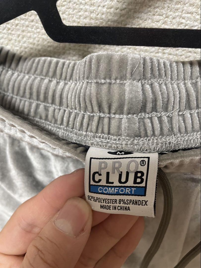 PRO CLUB シルバー ジャージ M