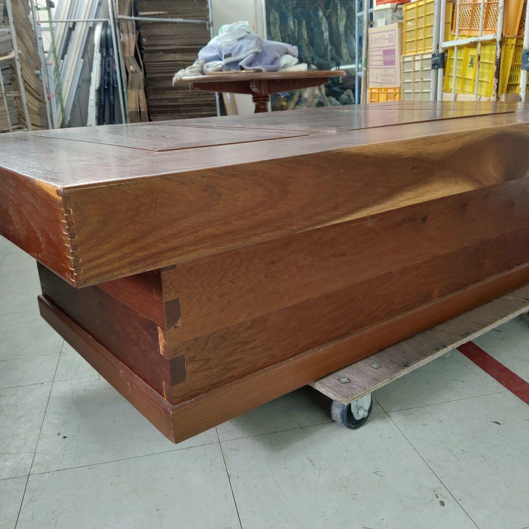 囲炉裏 家具 ダイニングテーブル 炉端 収納付★たのメル便★広島市配送可 囲炉裏 家具 ダイニングテーブル 炉端 収納付☆たのメル便☆大阪