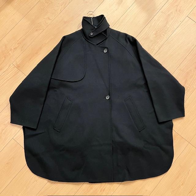 21aw Beauty & Youth リバー ポンチョ コート ダークグリーン