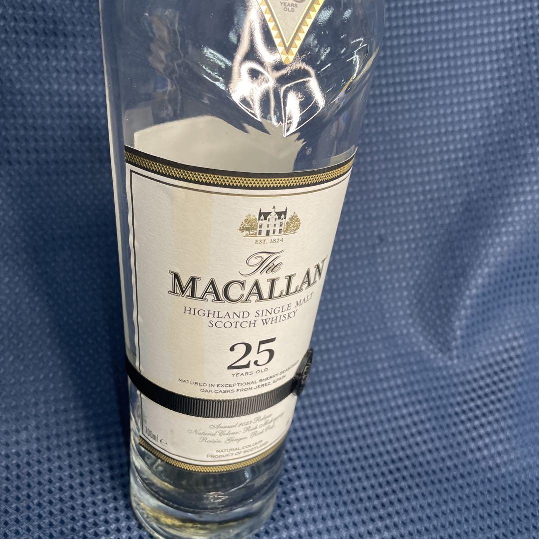 MACALLAN マッカラン ハイランド スコッチウイスキー 25年 700ml