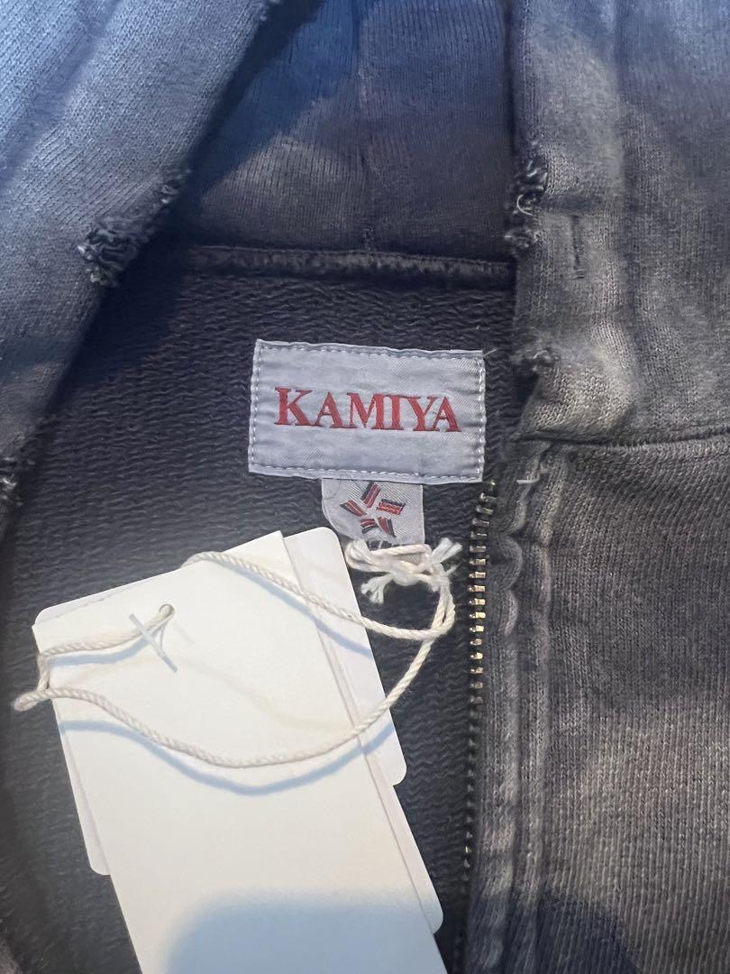 KAMIYA 24fw RODEO BREACHED ZIPUP HOODIE