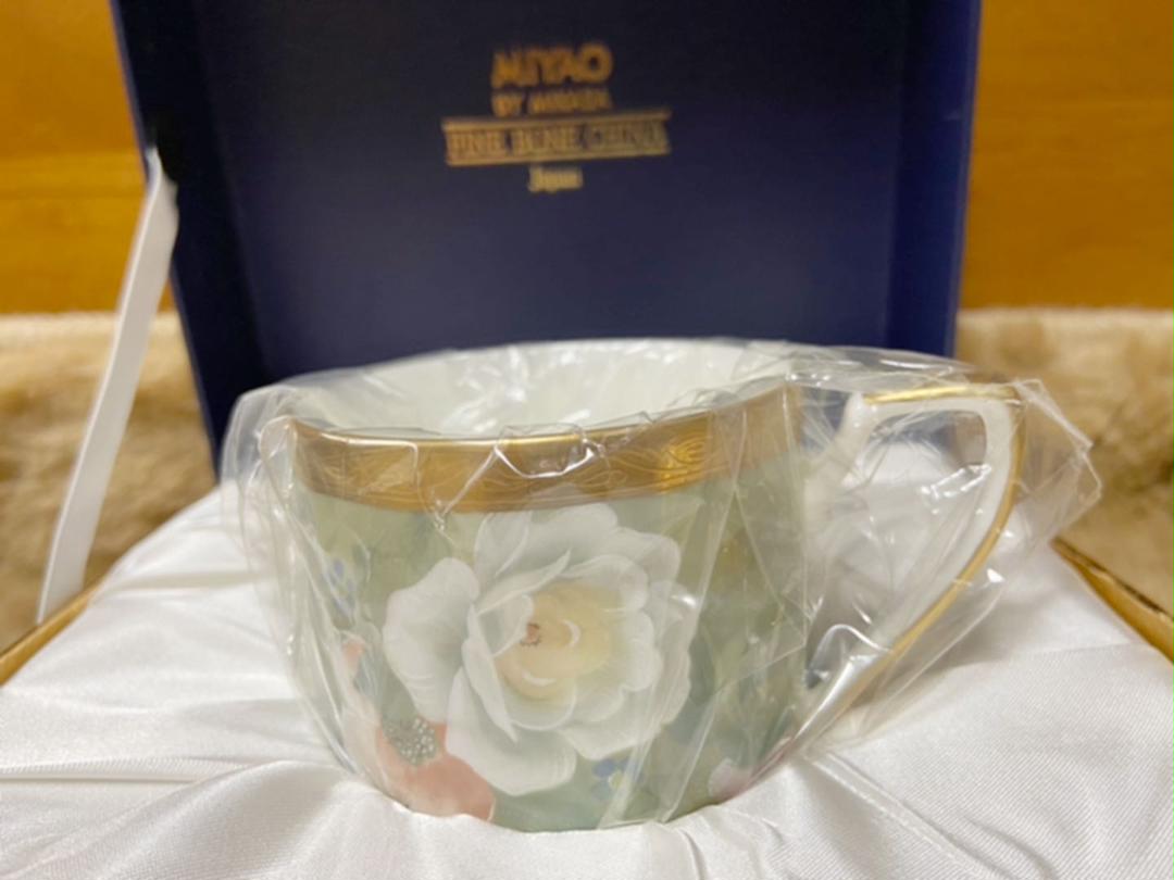 大人気SALE 新品未使用美品 MIYAO BY MIKASA 4個セット PZ7mi-m18617656810 カップ&ソーサー 低価大特価