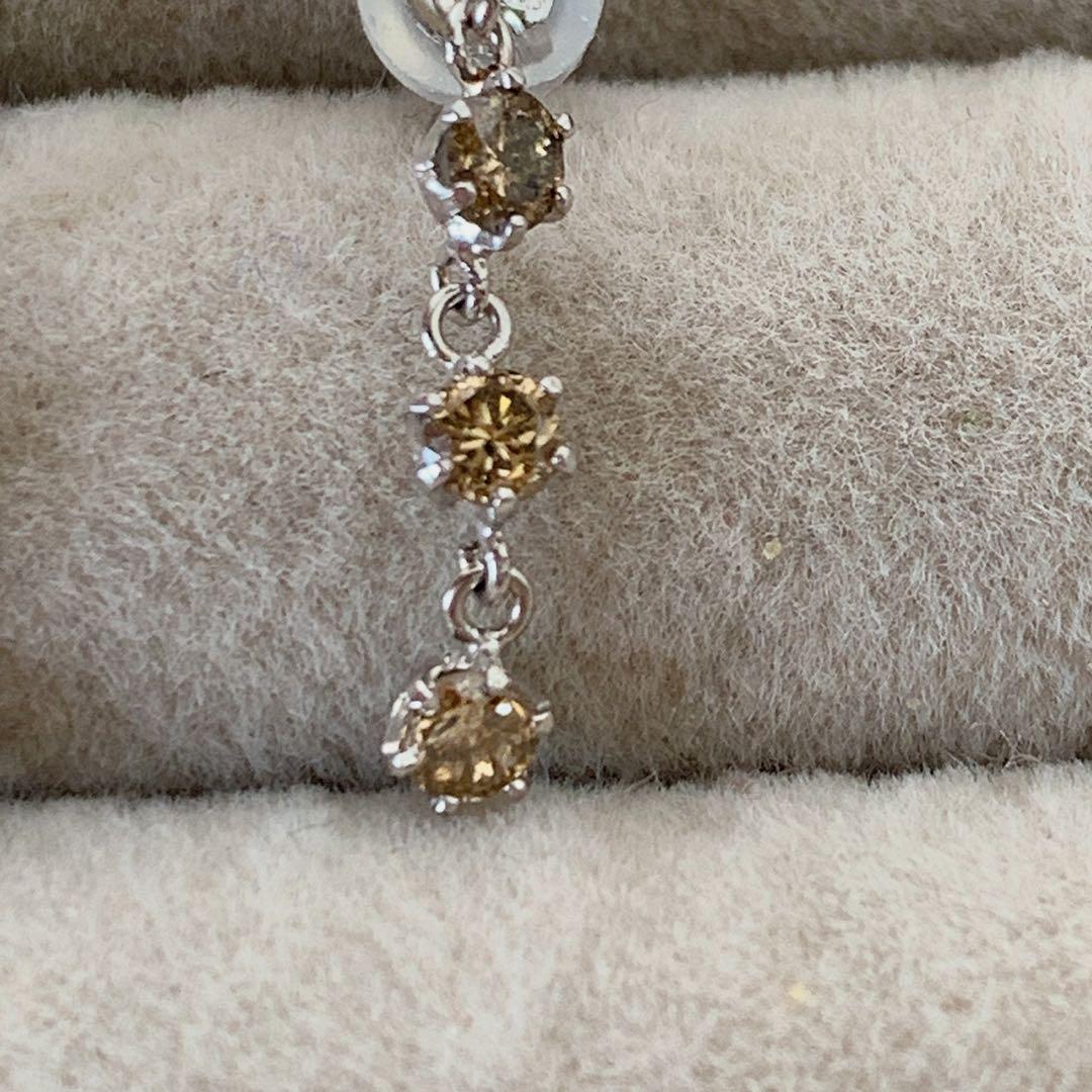 ダイヤピアス k18