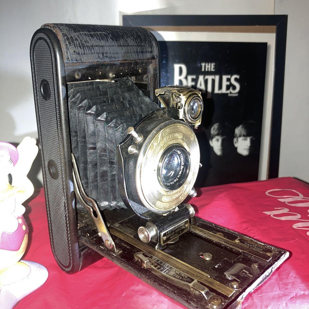 ビンテージKodak A120 B AVSCM-LOMTESA 二眼機能稼働