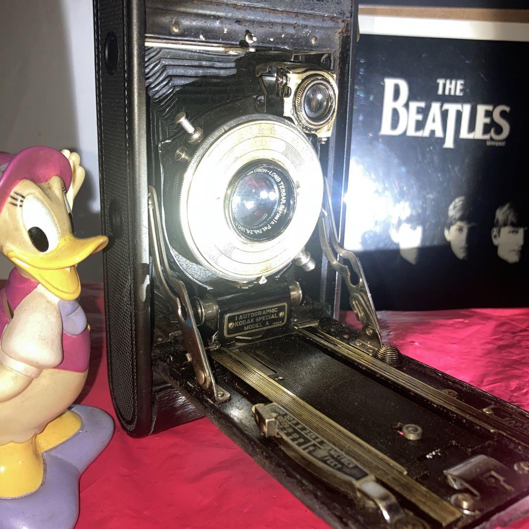 ビンテージKodak A120 B AVSCM-LOMTESA 二眼機能稼働