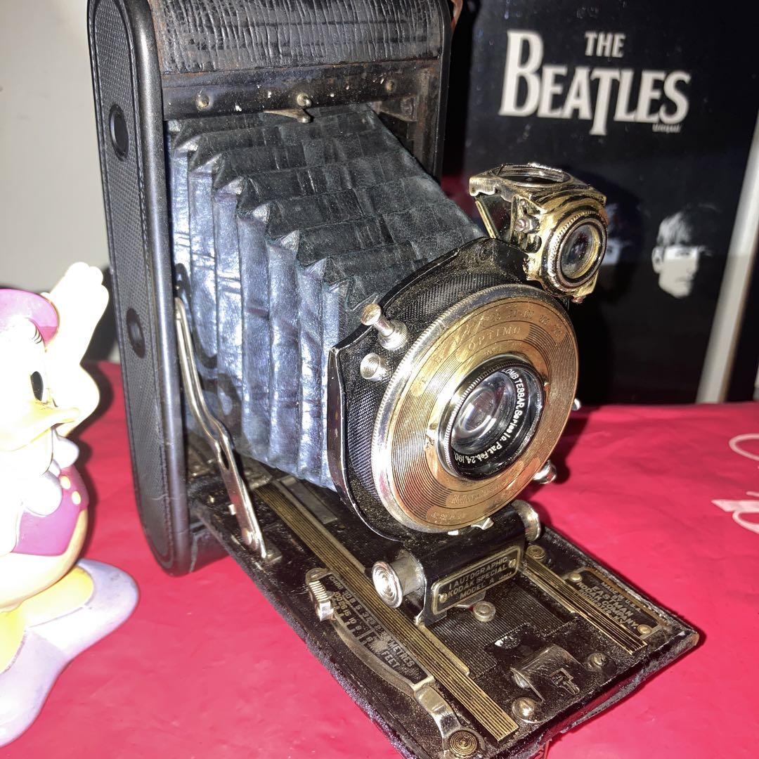 ビンテージKodak A120 B AVSCM-LOMTESA 二眼機能稼働