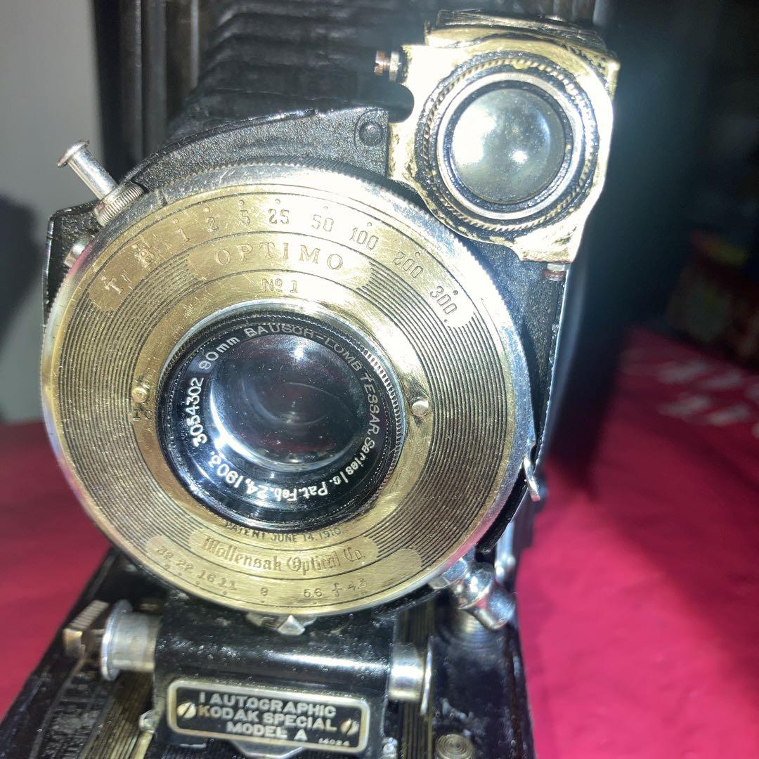 ビンテージKodak A120 B AVSCM-LOMTESA 二眼機能稼働