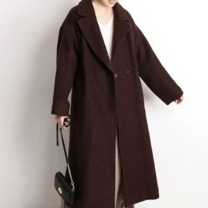 人気品質保証 お値引き可 SLOBE IENA モヘアシャギーコート 5MDs7-m18621993858 人気完売 NEW好評