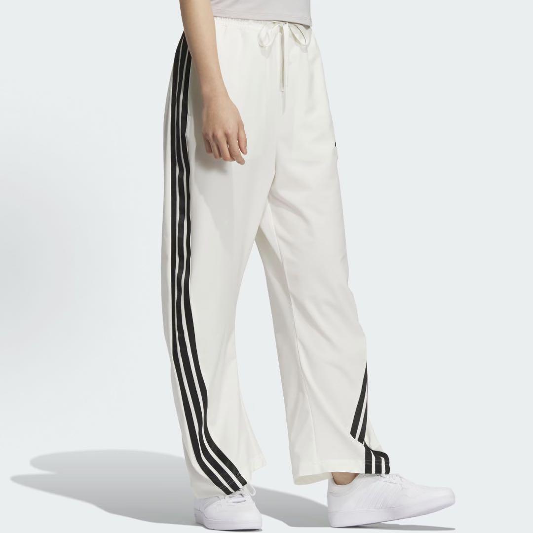 新品L Adidasカジュアルパンツ レディース ホワイトKC1491