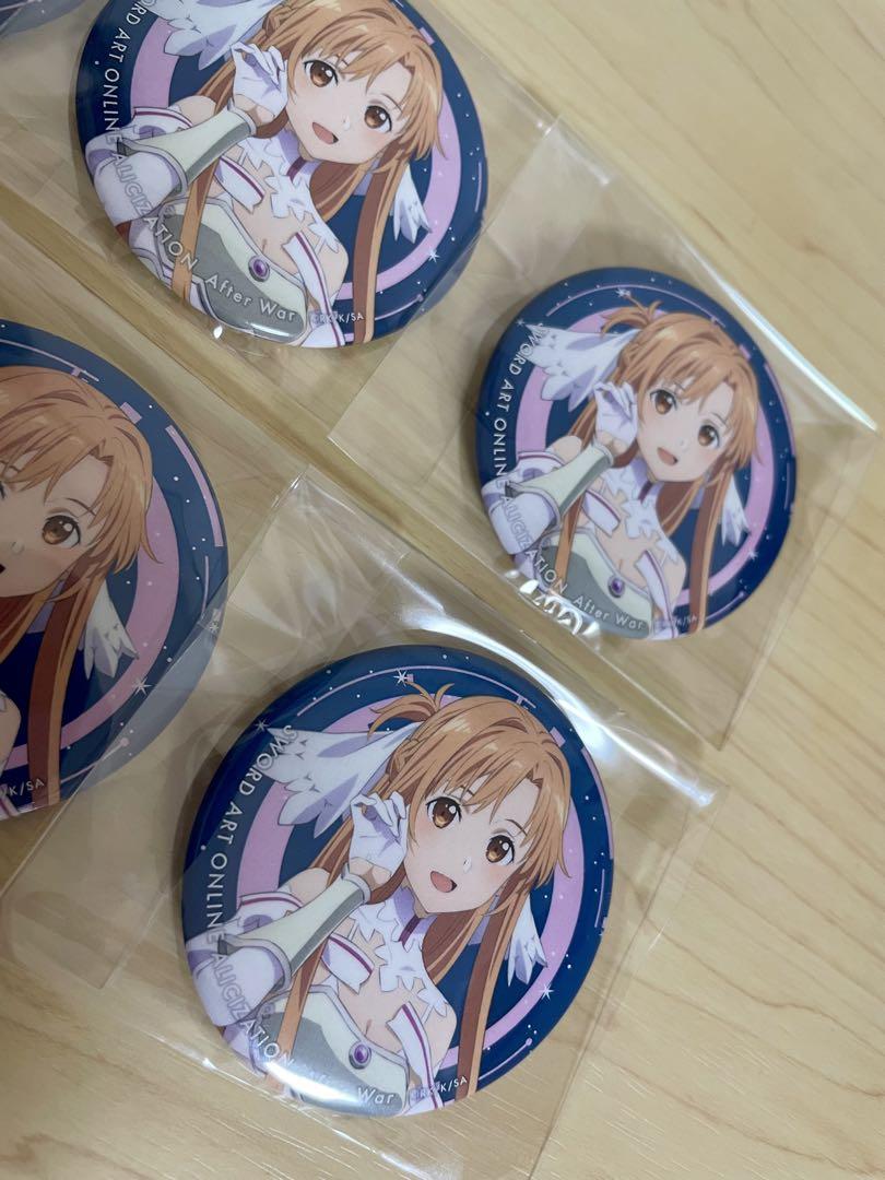 SAO ソードアート・オンライン After War アスナ 缶バッジ