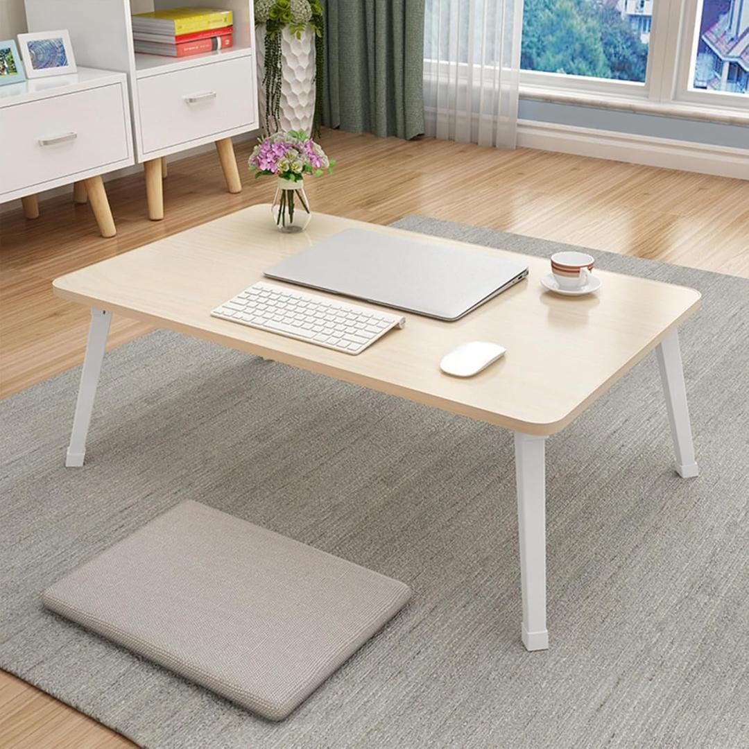 折りたたみテーブル 幅70×奥行50×高さ35cm 一人暮らし PC作業勉強食事座卓・ちゃぶ台