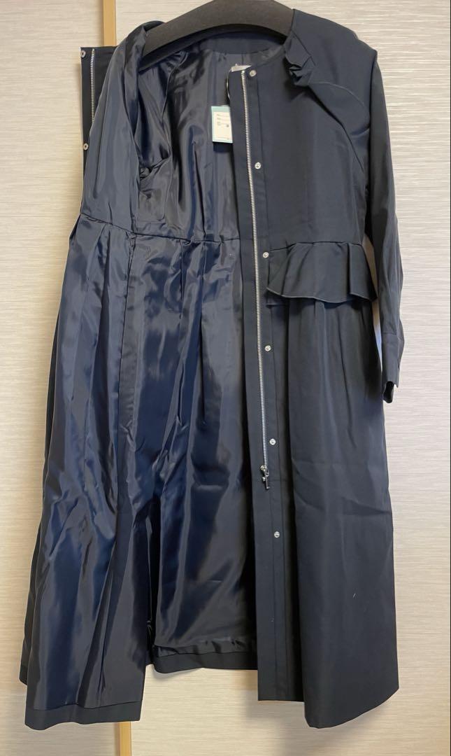 お値下げ【タグ付き新品】Liala×PG ロングコート　ラッフル　ドレスコート