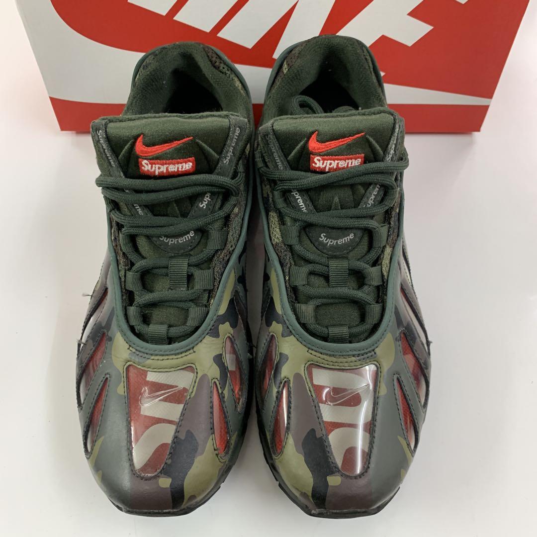 Supreme シュプリーム　ナイキ　エアマックス96 カモフラ　迷彩　27cm