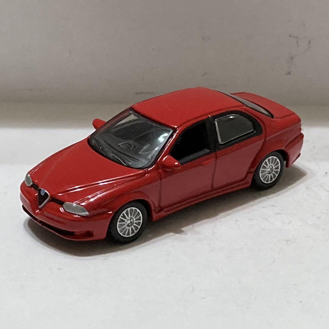 デッドストック・アルファロメオ156GTA・純正ハンドメイドミニカー ミニカー】アルファロメオ 156 GTA (スケール約1/72) - メルカリ