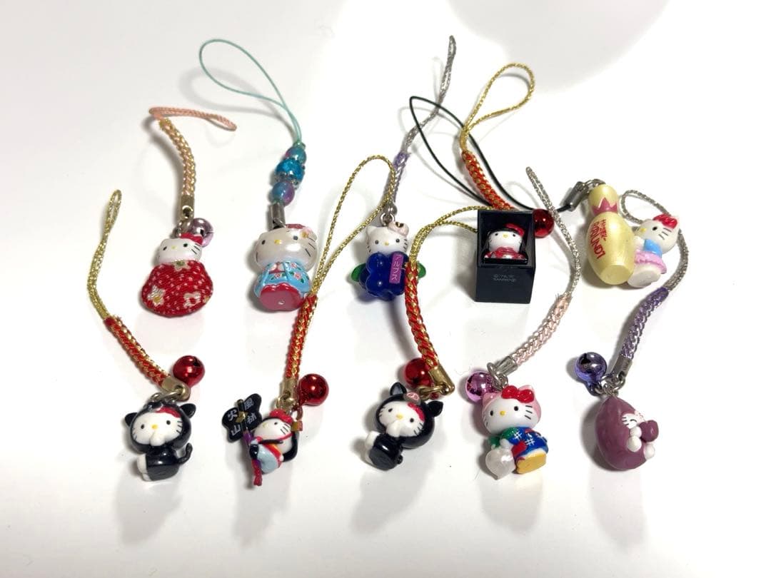 ハローキティ＊根付け10点セット② - メルカリ